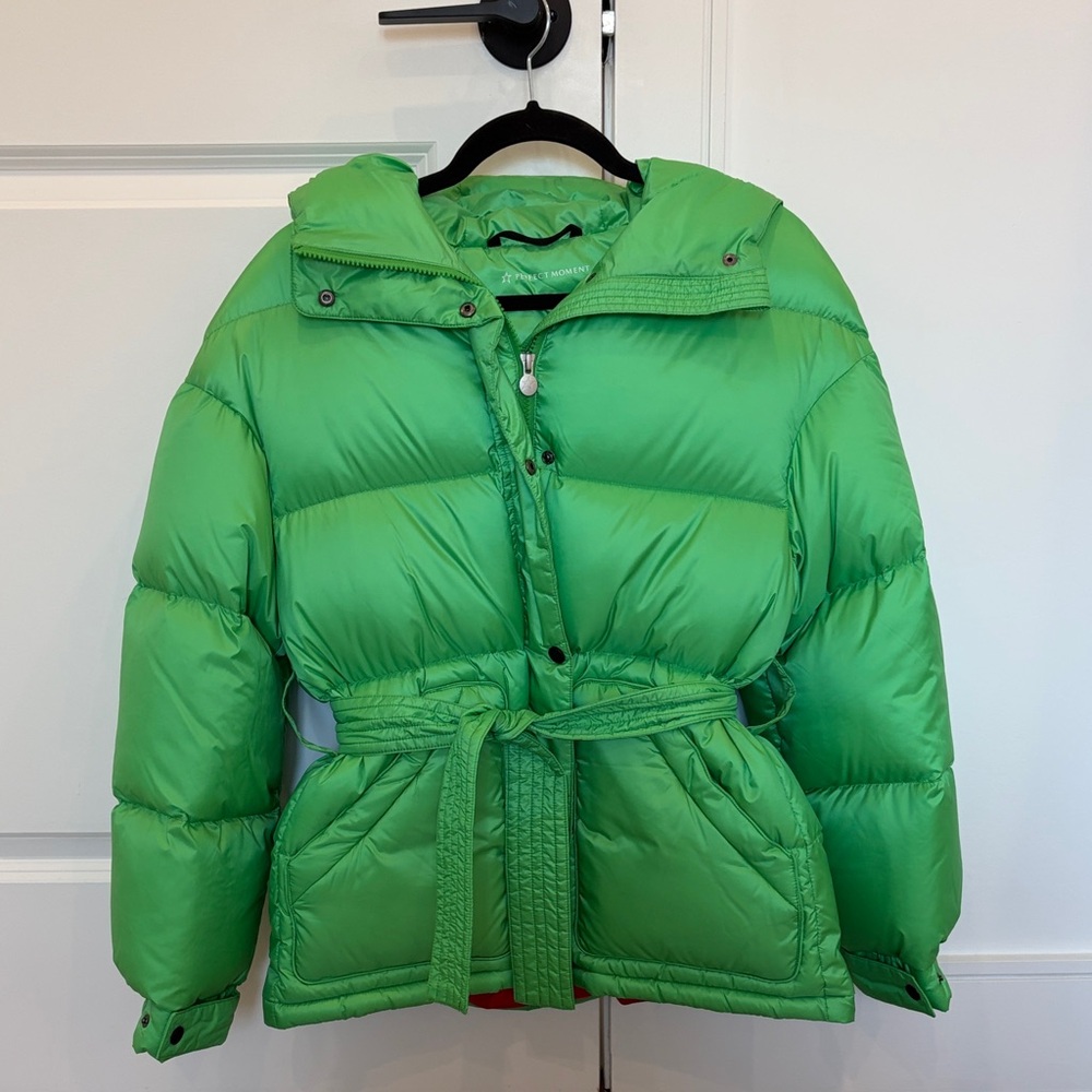 Perfect Moment Green Puffer Jacket